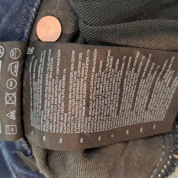 NEW Low Rise Skinny Jean (Dark Aged) - G-Star Raw - Picture 13 of 15